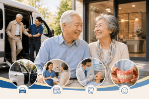 Hỗ trợ phương tiện di chuyển cho người lớn tuổi có nhu cầu chăm sóc răng miệng tại Ontario